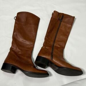 ATTIMO LEATHER BOOTS‎ SIZE 39